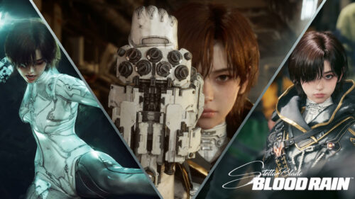 Stellar Blade Blood Rain Eve Character Collage 4K PC Wallpaper