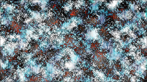 Abstract Grunge Texture with Neon Blue and Rust Tones 4K PC Wallpaper