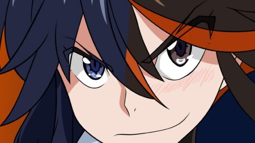 Ryuko Matoi Intense Close Up Kill la Kill 4K PC Wallpaper