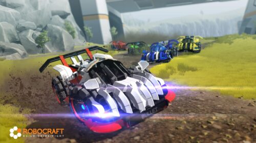 Robocraft Racing High Speed Battle Desktop Wallpaper