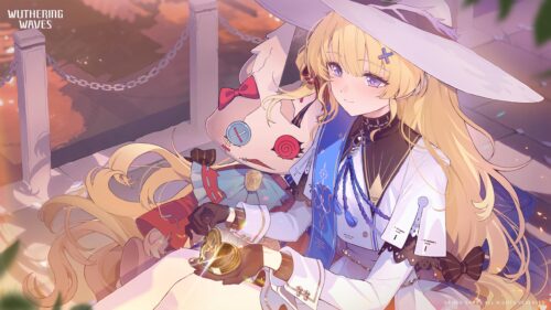 Aalto and Puppet Character Art from Wuthering Waves 4K PC Wallpaper