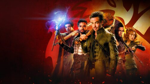 Dungeons and Dragons Honor Among Thieves Movie Cast PC Wallpaper