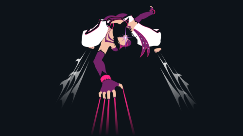 Minimalist Jinx Arcane League of Legends Fan Art PC Wallpaper