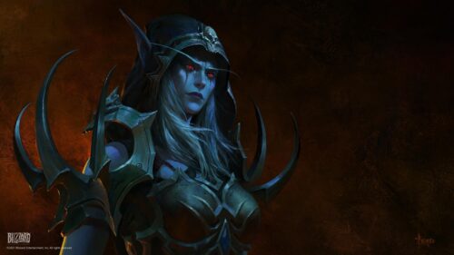 Sylvanas Windrunner Dark Fantasy World of Warcraft Desktop Wallpaper