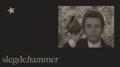 Peter Gabriel Sledgehammer Iconic Music Scene 4K Desktop Wallpaper