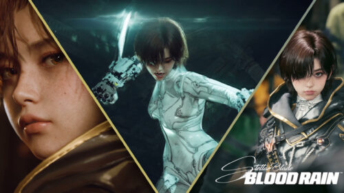 Eve from Stellar Blade Blood Rain Gaming 4K PC Wallpaper