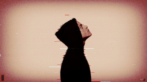 Elliot Alderson Mr Robot Glitch Aesthetic 4K PC Wallpaper
