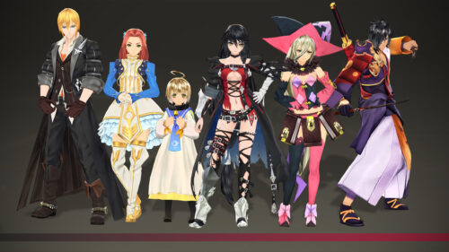Tales of Berseria and Zestiria Character Ensemble 4K PC Wallpaper