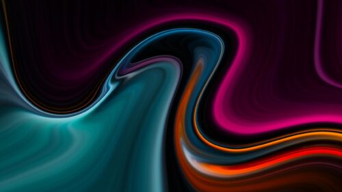 Stunning Abstract Fluid Waves 4K Desktop Wallpaper