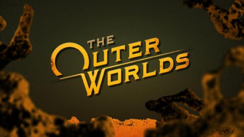 The Outer Worlds Video Game Logo Cinematic Background 4K Wallpaper