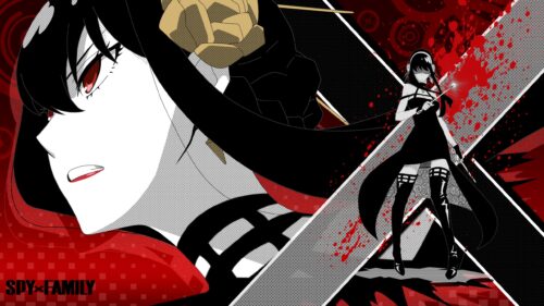 Yor Forger Spy x Family Aesthetic 4K PC Wallpaper