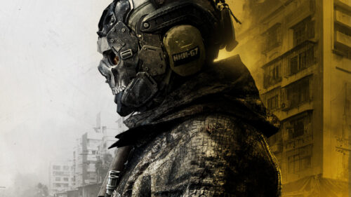 Call of Duty Ghost Simon Riley Tactical Skull Mask 4K PC Wallpaper