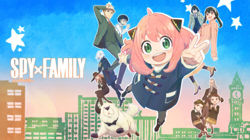 Anya Forger and Spy Family Characters Desktop Wallpaper