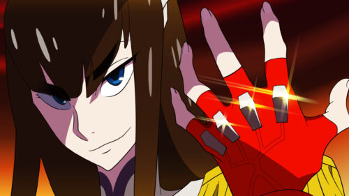 Satsuki Kiryuin Kill La Kill Intense Anime Action Desktop Wallpaper