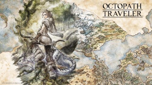 Octopath Traveler H’aanit and World Map Fantasy Adventure 4K Wallpaper