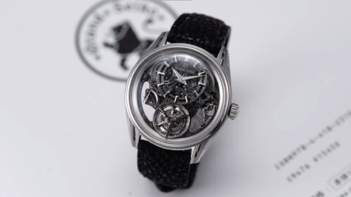Grand Seiko Kodo Constant Force Tourbillon Luxury Watch 4K Wallpaper