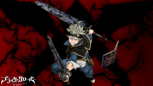 Asta Black Clover Fighting with Anti Magic Swords 4K PC Wallpaper