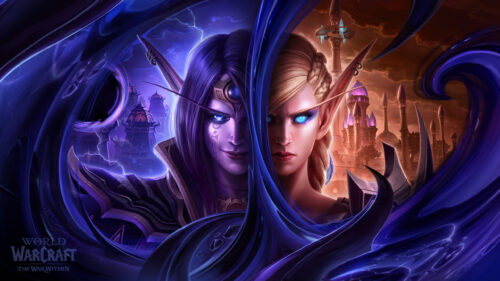 World of Warcraft The War Within Alleria Windrunner PC Wallpaper