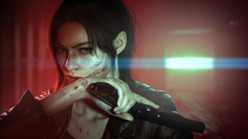 Claire Redfield Resident Evil Combat Ready 4K PC Wallpaper
