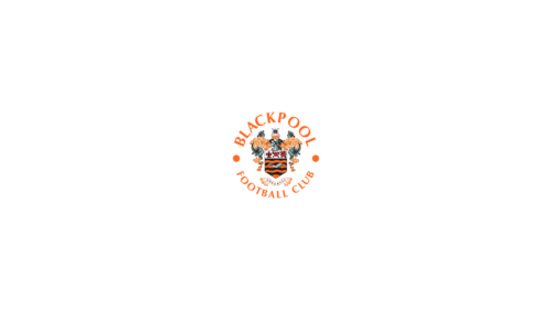 Blackpool Football Club Minimalist Logo White Background PC Wallpaper