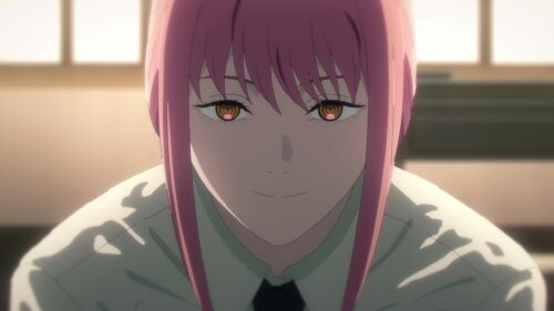 Makima Chainsaw Man Close Up Portrait 4K PC Wallpaper