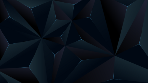 Minimalist Dark Abstract Geometric Low Poly 4K PC Wallpaper
