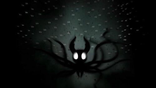 Hollow Knight Void Shadow Silhouette 4K PC Wallpaper