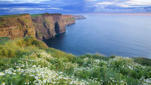 Breathtaking Cliffs of Moher Ireland Coastal Landscape PC Wallpaper