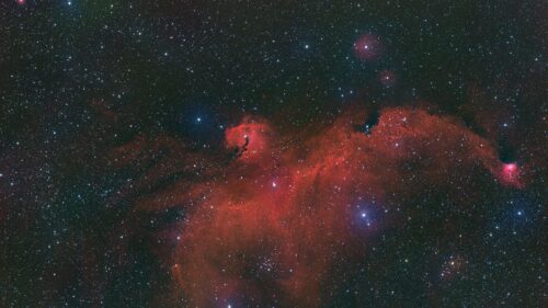 Breathtaking Seagull Nebula Deep Space Astronomy 4K Wallpaper