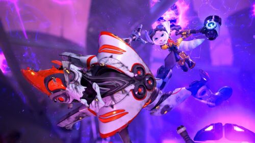 Rivet from Ratchet and Clank Rift Apart Action 4K Wallpaper
