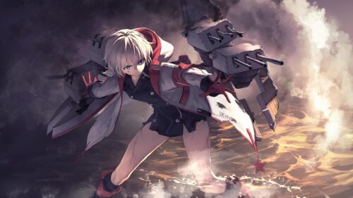 Denver Azur Lane Battle Anime Girl 4K PC Wallpaper