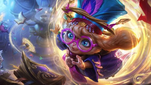League of Legends Norra and Yuumi Magical Fantasy Art 4K Wallpaper