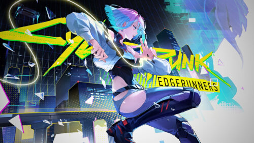 Cyberpunk Edgerunners Lucy Dynamic Action PC Wallpaper