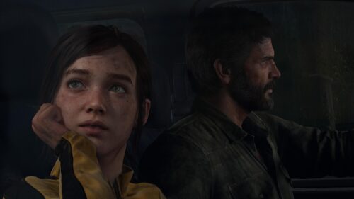 Joel and Ellie The Last of Us Cinematic Desktop Wallpaper