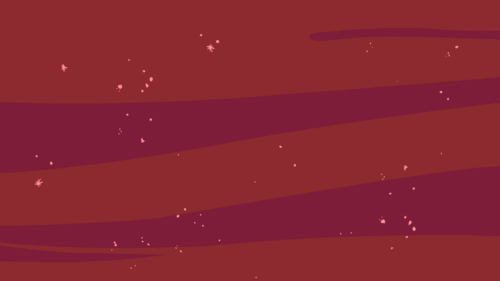 Minimalist Dark Red Abstract Layers with Starry Dust PC Wallpaper