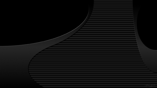 Minimalist Black Abstract Geometric Pattern 4K Wallpaper