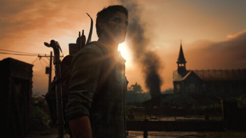 Joel Miller The Last of Us Part II Sunset Cinematic PC Wallpaper