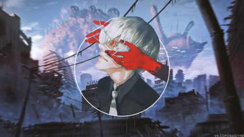 Ken Kaneki Tokyo Ghoul Post Apocalyptic City PC Wallpaper