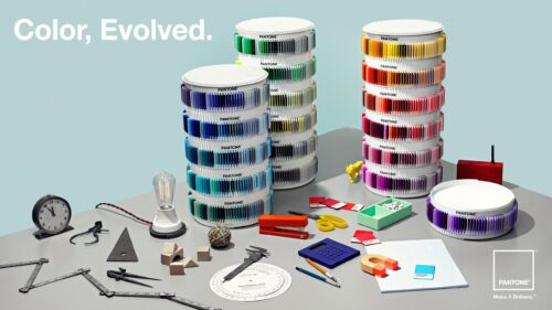 Creative Pantone Color Wheel Desk Setup Desktop Wallpaper