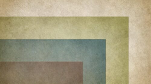 Minimalist Geometric Layers with Retro Texture Desktop Wallpaper