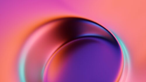 Abstract Fluid Gradient Curves 4K PC Wallpaper