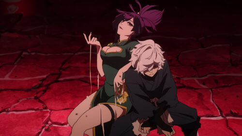 Hell’s Paradise Gabimaru and Yuzuriha Dark Fantasy 4K Wallpaper