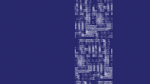 Minimalist Dark Blue Abstract Geometric Texture 4K Wallpaper