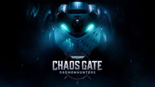 Warhammer 40000 Chaos Gate Daemonhunters Grey Knight Helmet 4K Wallpaper