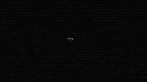 Abstract Programming Code Texture Dark Developer Background 4K Wallpaper