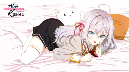 Alya Mikhailovna from Alya Sometimes Hides Her Feelings in Russian 4K PC Wallpaper