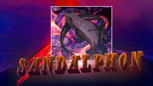 Sandalphon Date A Live Retro Aesthetic 4K PC Wallpaper