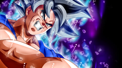 Ultra Instinct Goku Intense Power Unleashed Dragon Ball Super PC Wallpaper