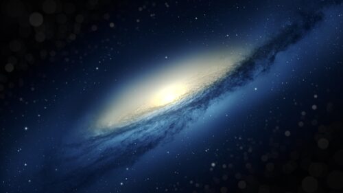 Stunning Spiral Galaxy Deep Space Nebula 4K Desktop Wallpaper