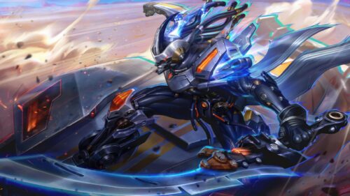 Futuristic Cybernetic Warrior Battle Action 4K PC Wallpaper